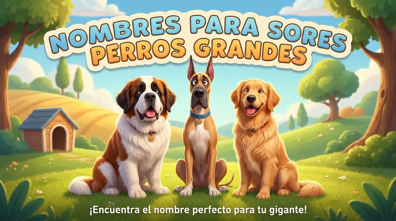 Nombres para perros grandes